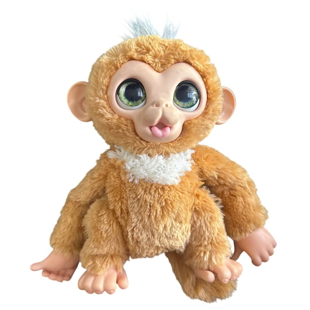 FurReal Friends Check Up Zandi Monkey Interactive Plush WORKS